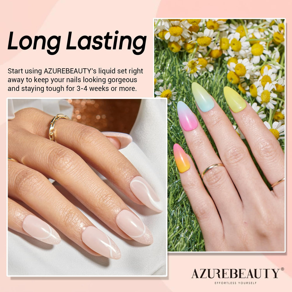 AZUREBEAUTY first dip into BASE creates a smooth foundation for color layering