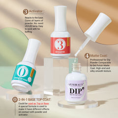 AZUREBEAUTY at-home manicure setup ready for quick DIY nails.