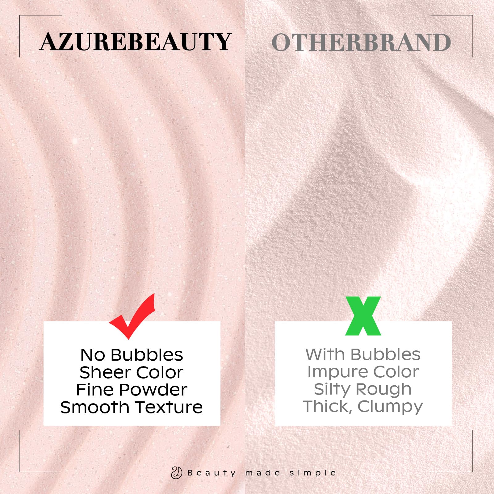 AZUREBEAUTY easy 3-step application for beginner-friendly nails