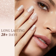 AZUREBEAUTY Glitter Powder shade adds festive sparkle to nails.