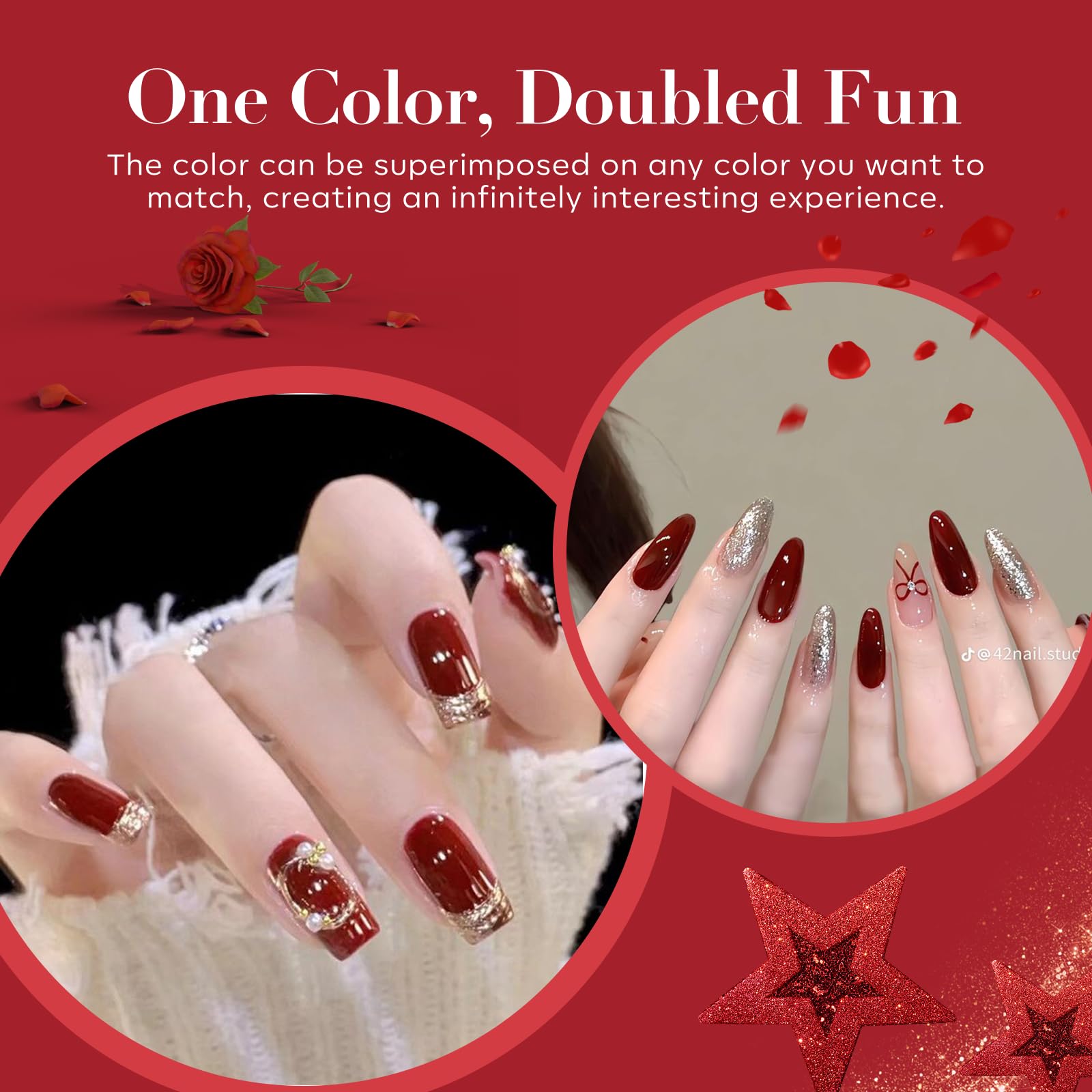 AzureBeauty base coat promotes smooth, even color application.