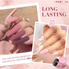 AzureBeauty no lamp needed dip system cures quickly with a skin-friendly formula.