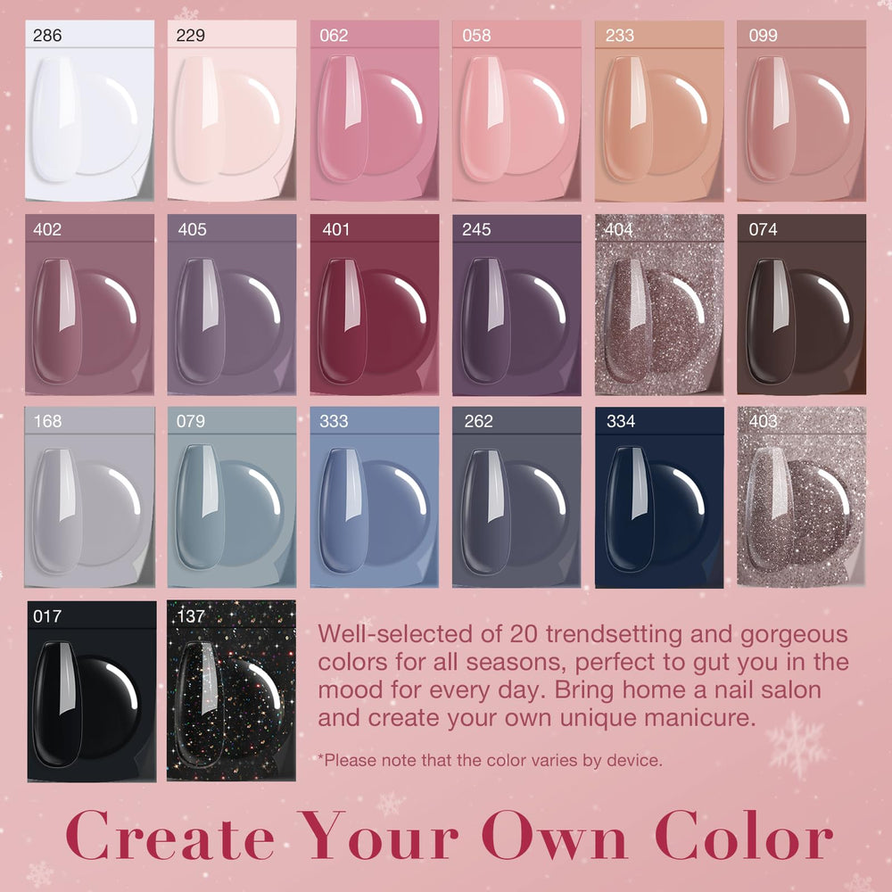 AZUREBEAUTY dip-powder nails gloriously glossy after air-drying.