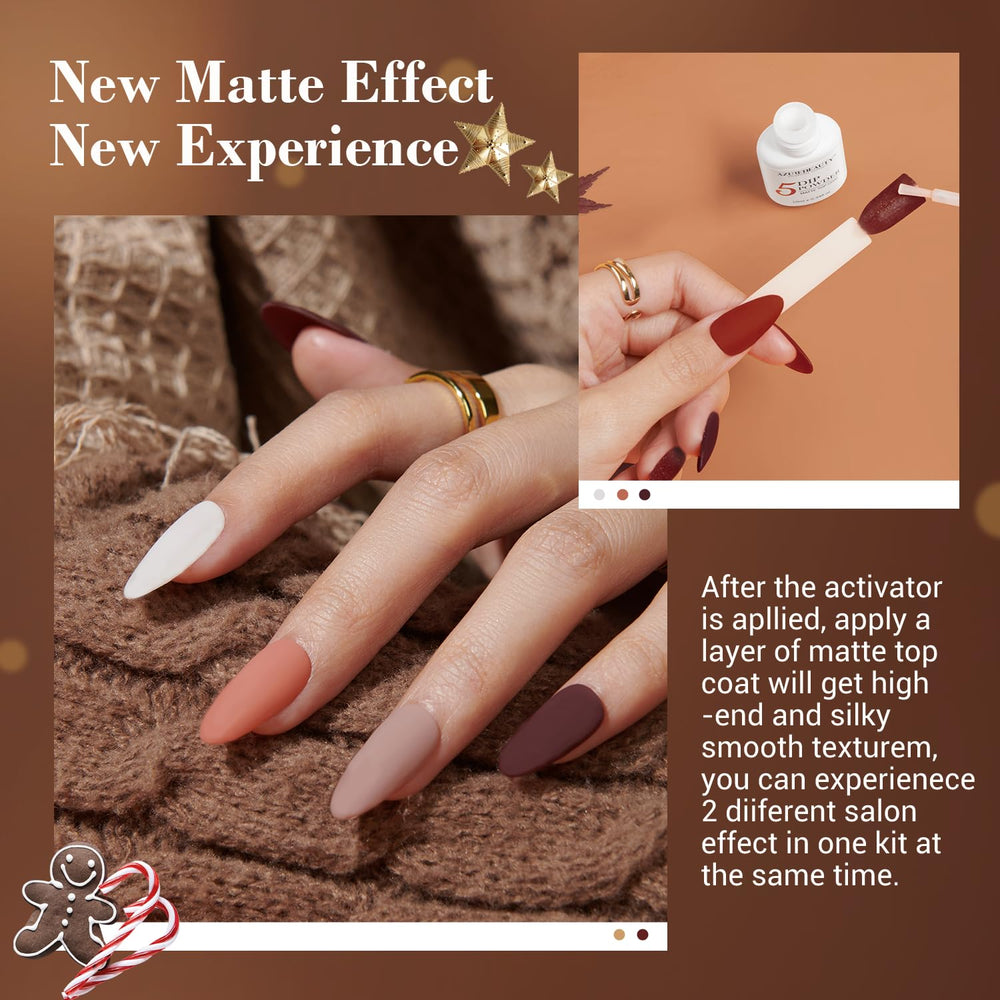 No lamp needed; quick cure helps nails dry safely