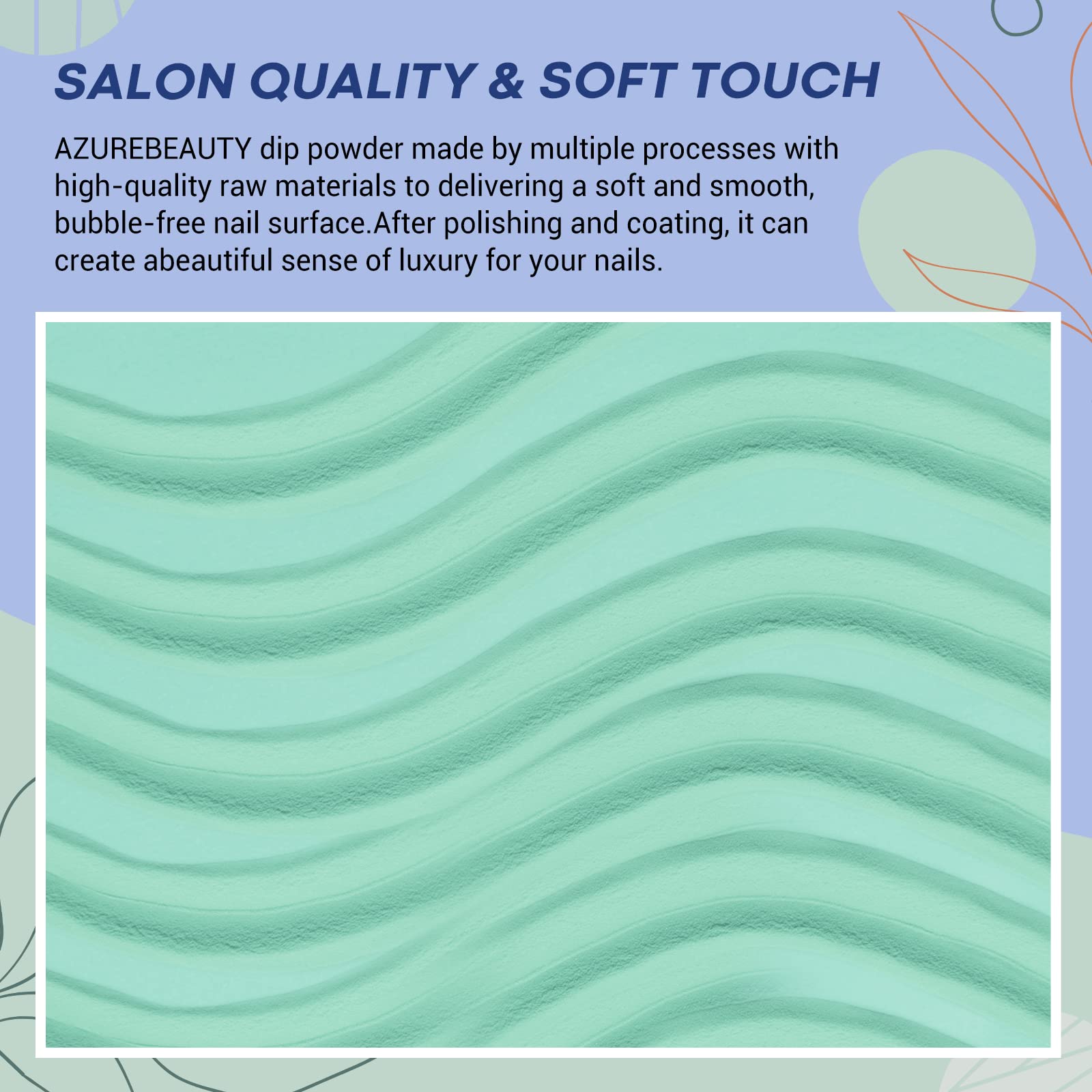AZUREBEAUTY packaging emphasizes paraben-free, non-irritating formula