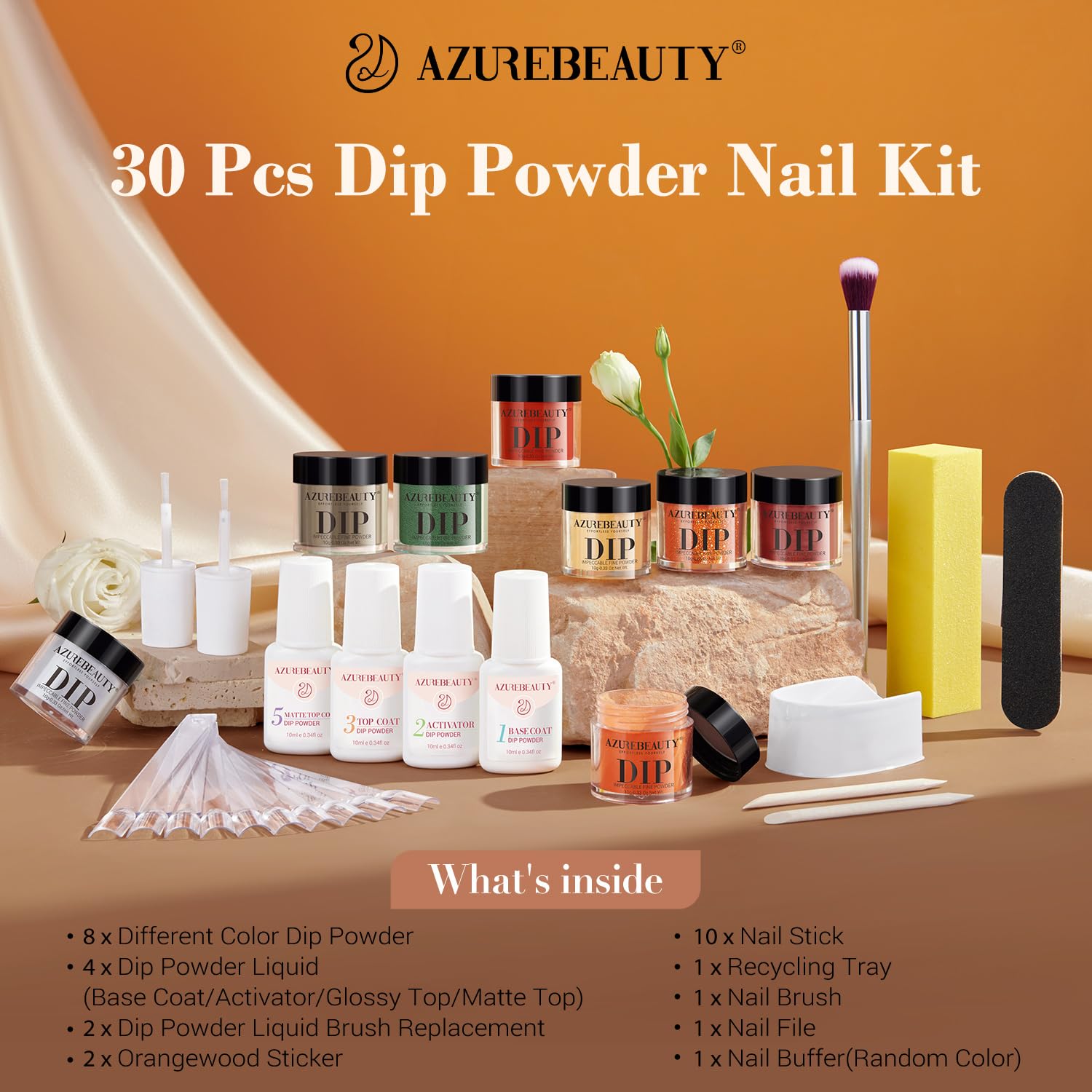 AZUREBEAUTY Recycling Tray helps tidy powder usage during sessions.
