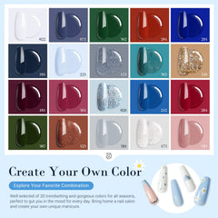 AzureBeauty top coat delivers brilliant shine and a protective finish.