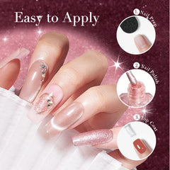 AZUREBEAUTY Fast Dry Nail Polish 90 seconds air-dry look