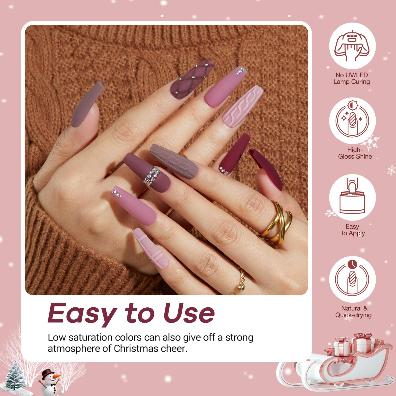 AZUREBEAUTY kit contents include nail brush and files for complete setup.