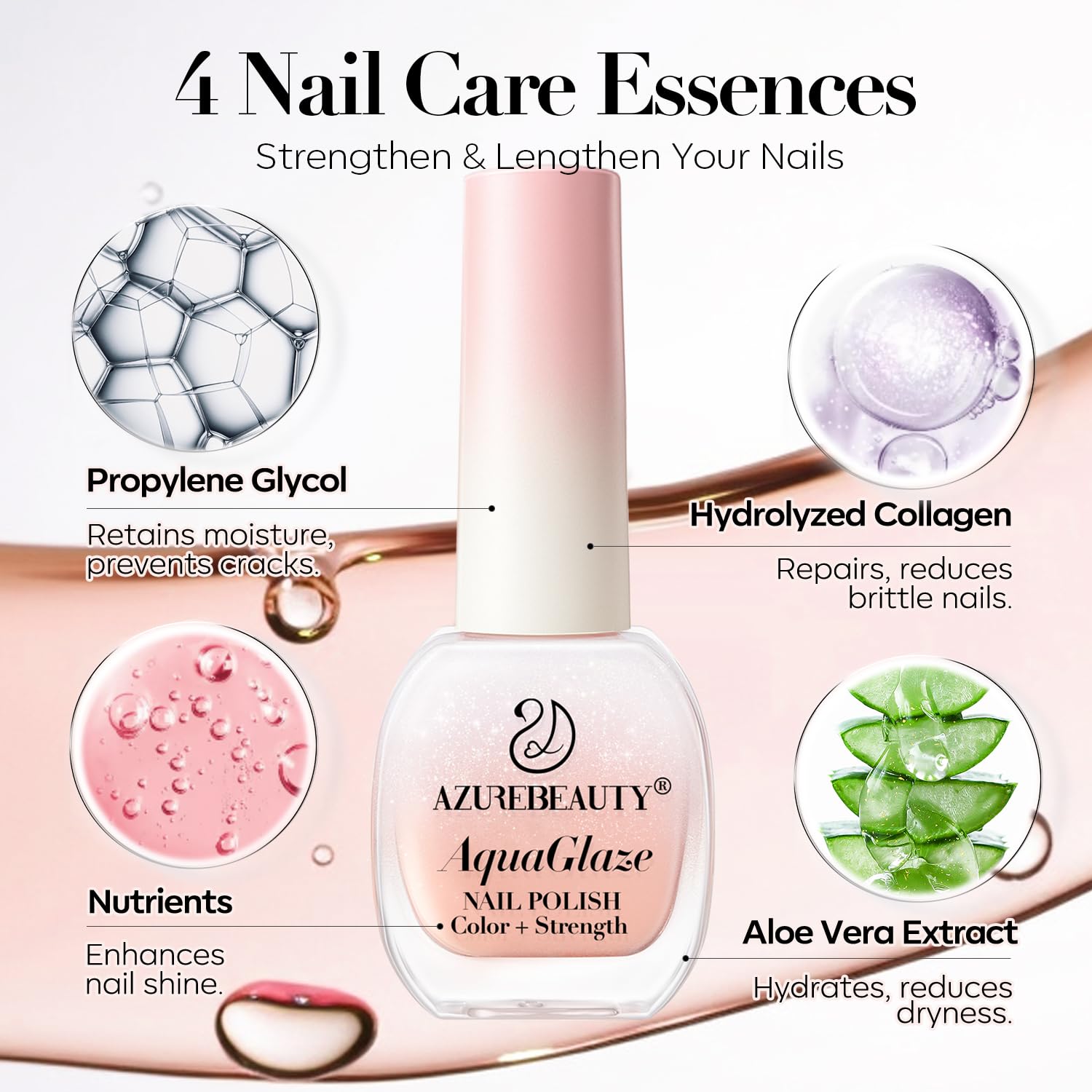 AzureBeauty rose scent image suggests gentle fragrance during application