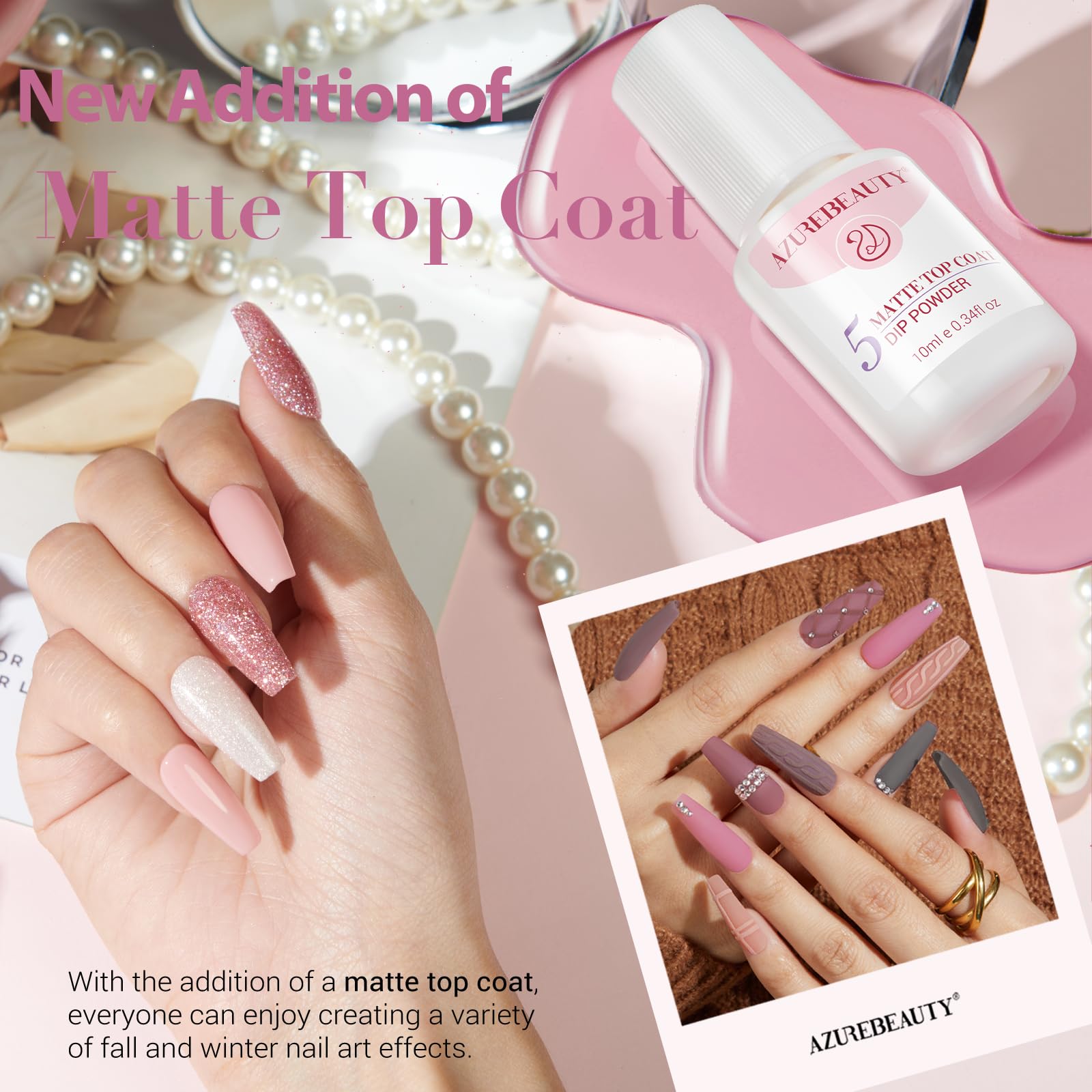 AZUREBEAUTY long-lasting vibrant shades resist chipping for extended wear
