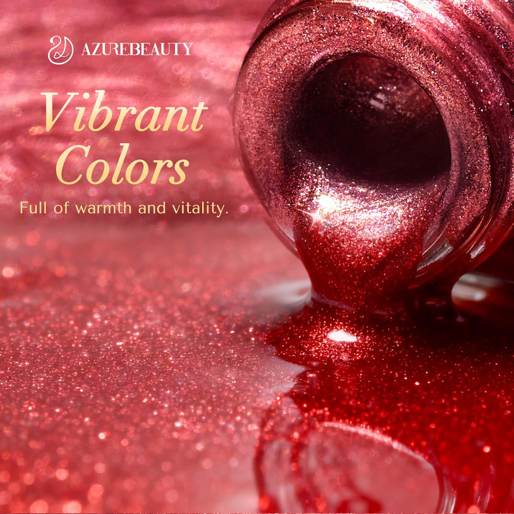 AzureBeauty long-lasting, high-gloss finish resists chipping