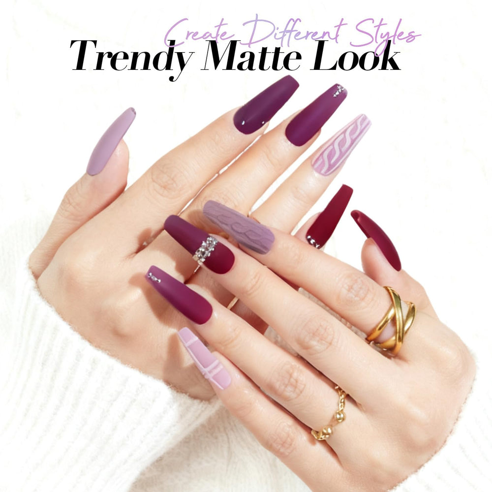 Quick-dry air-dry formula for faster manicure with AZUREBEAUTY.