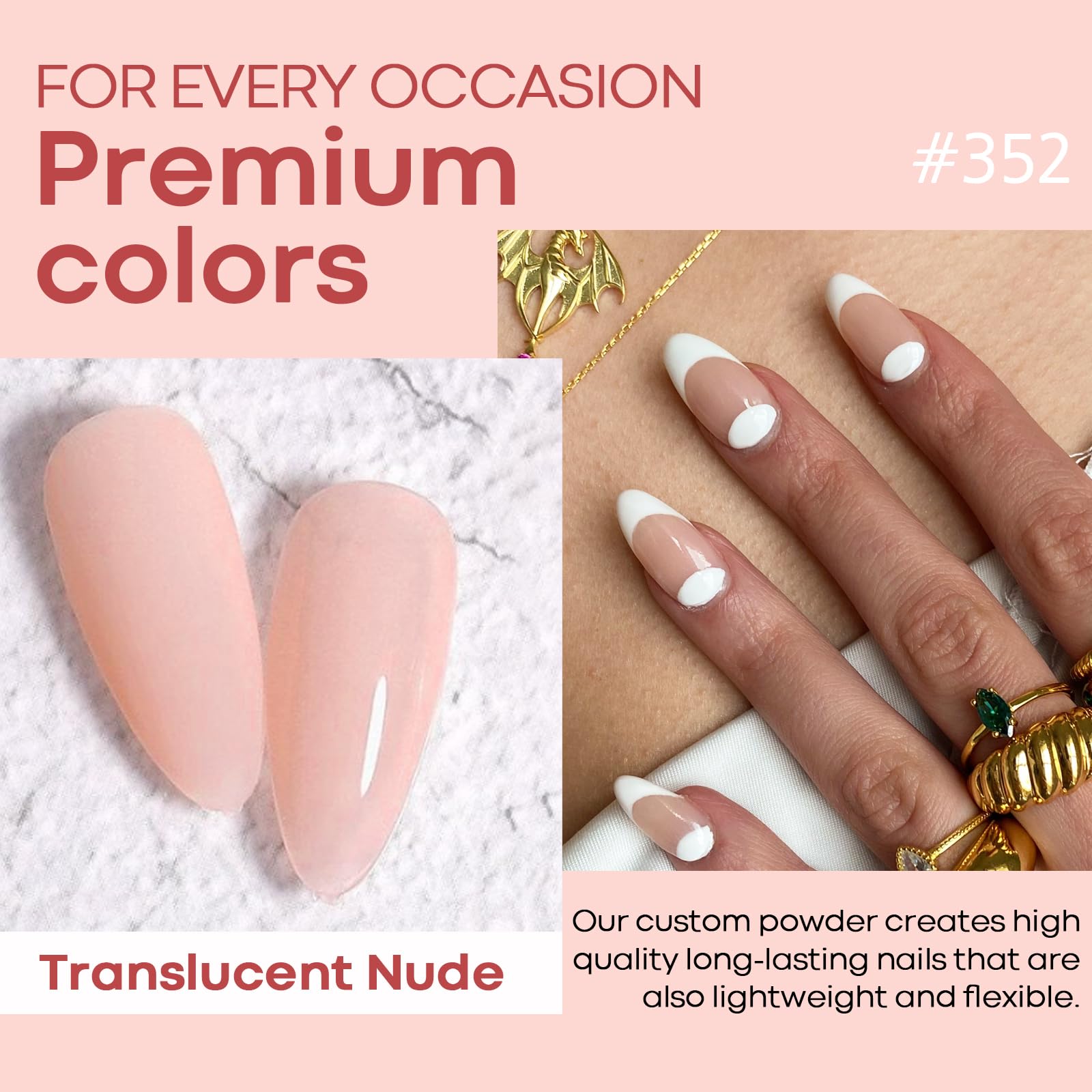 AzureBeauty matte top coat provides a velvety finish for chic nail art.