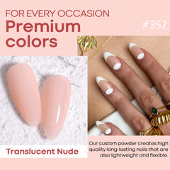 AzureBeauty matte top coat provides a velvety finish for chic nail art.