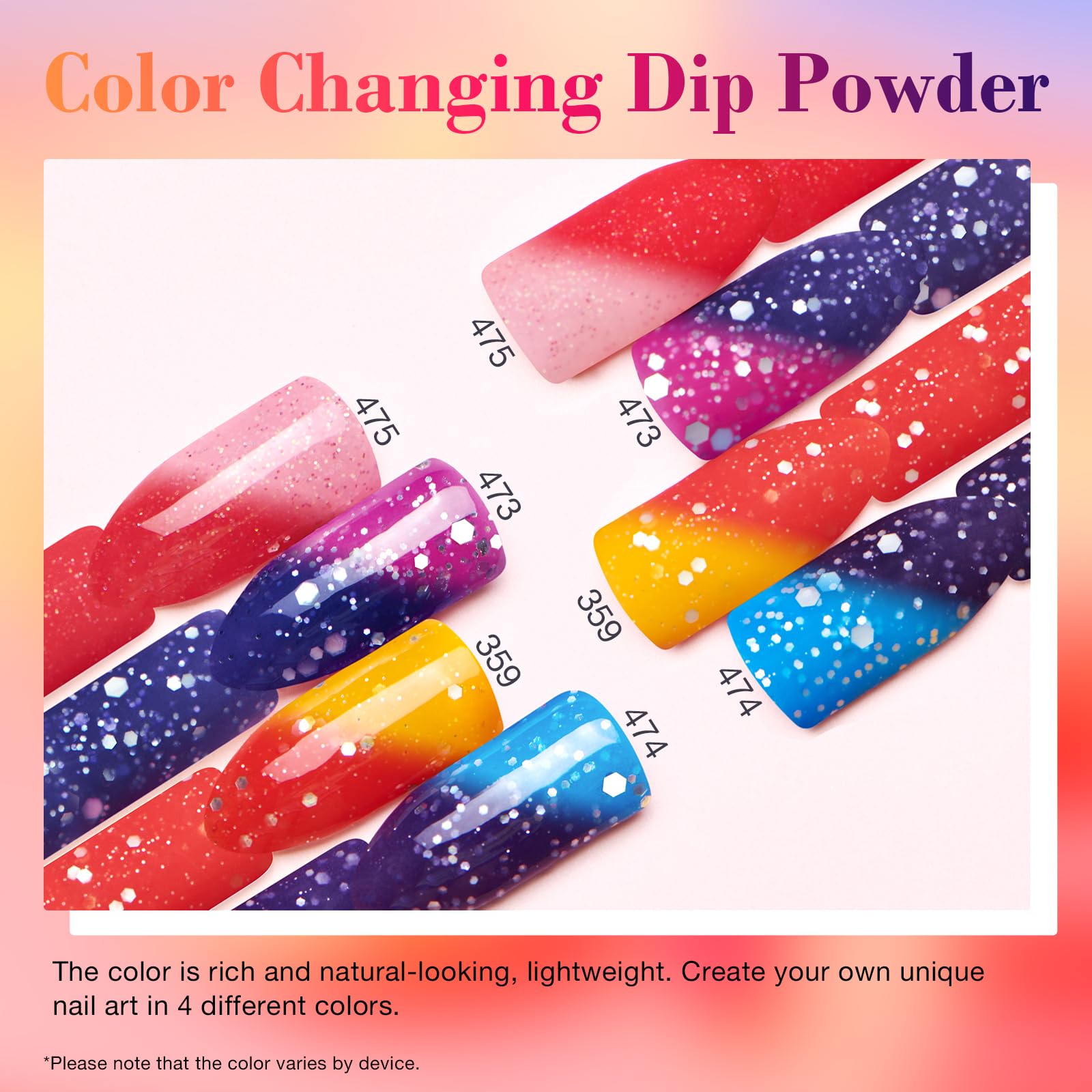 AzureBeauty glossy finish delivers full color with natural-looking shine