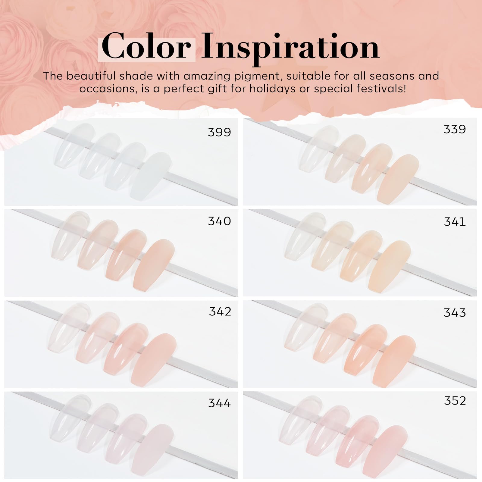 AzureBeauty nail file and polishing block for clean edges.
