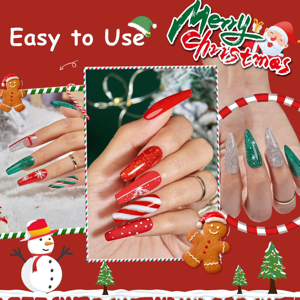 AzureBeauty gold glitter polish adds luxe sparkle for party-ready nails.