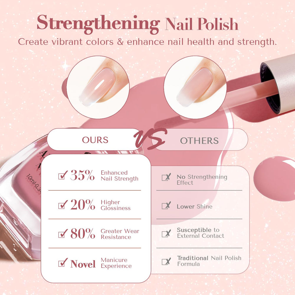 No lamp needed—AzureBeauty dries quickly for a convenient manicure