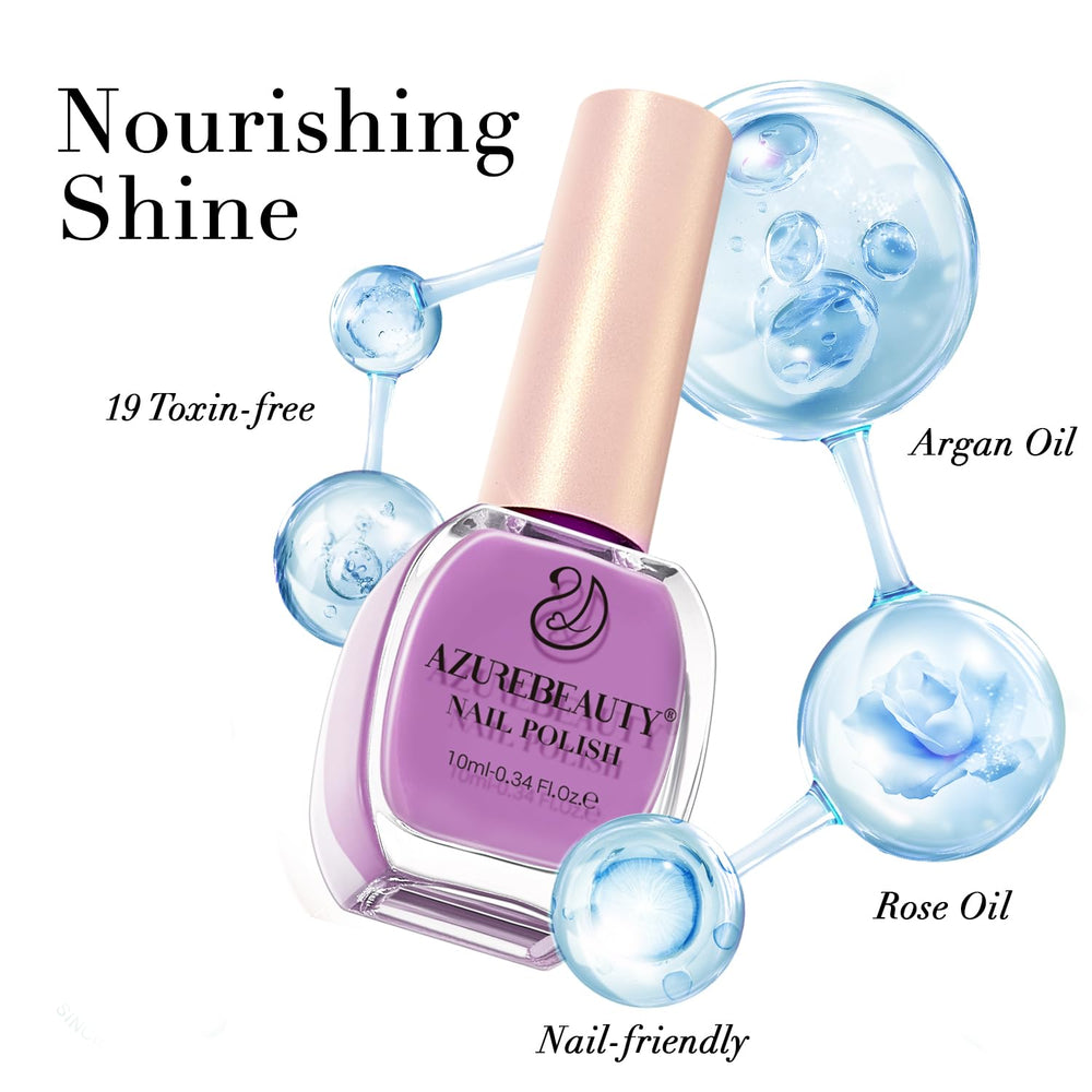 AZUREBEAUTY Lavender polish ideal for home manicure kits
