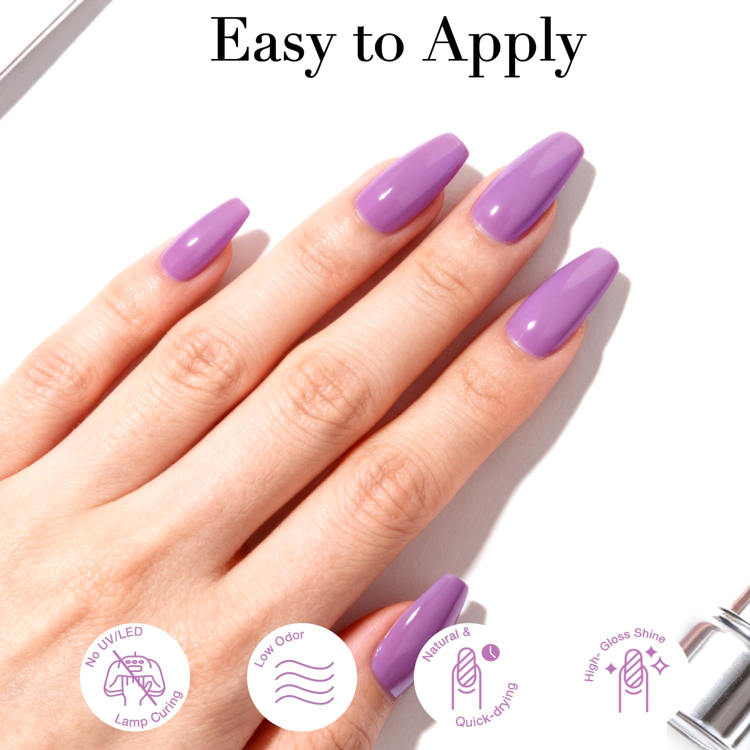 AZUREBEAUTY Quick-dry time shown as 90 seconds
