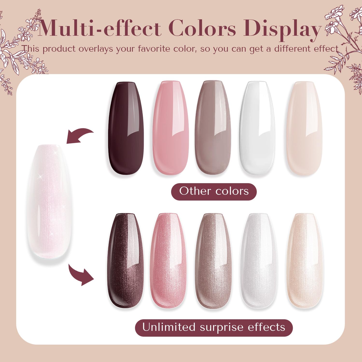 AZUREBEAUTY glitter nail polish for festive sparkle and shine.