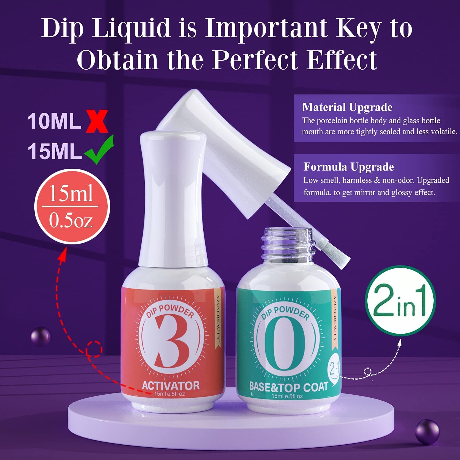 AZUREBEAUTY nail-safe formula with calcium and vitamins