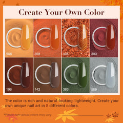 AZUREBEAUTY Nail Sticks and Tools included for precise color testing and shaping.