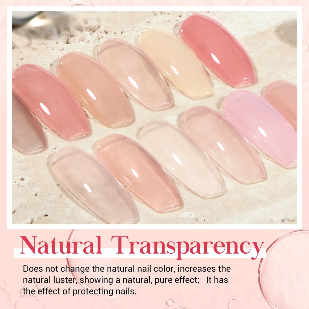 AzureBeauty no-lamp dry formula enables air-dry at home.