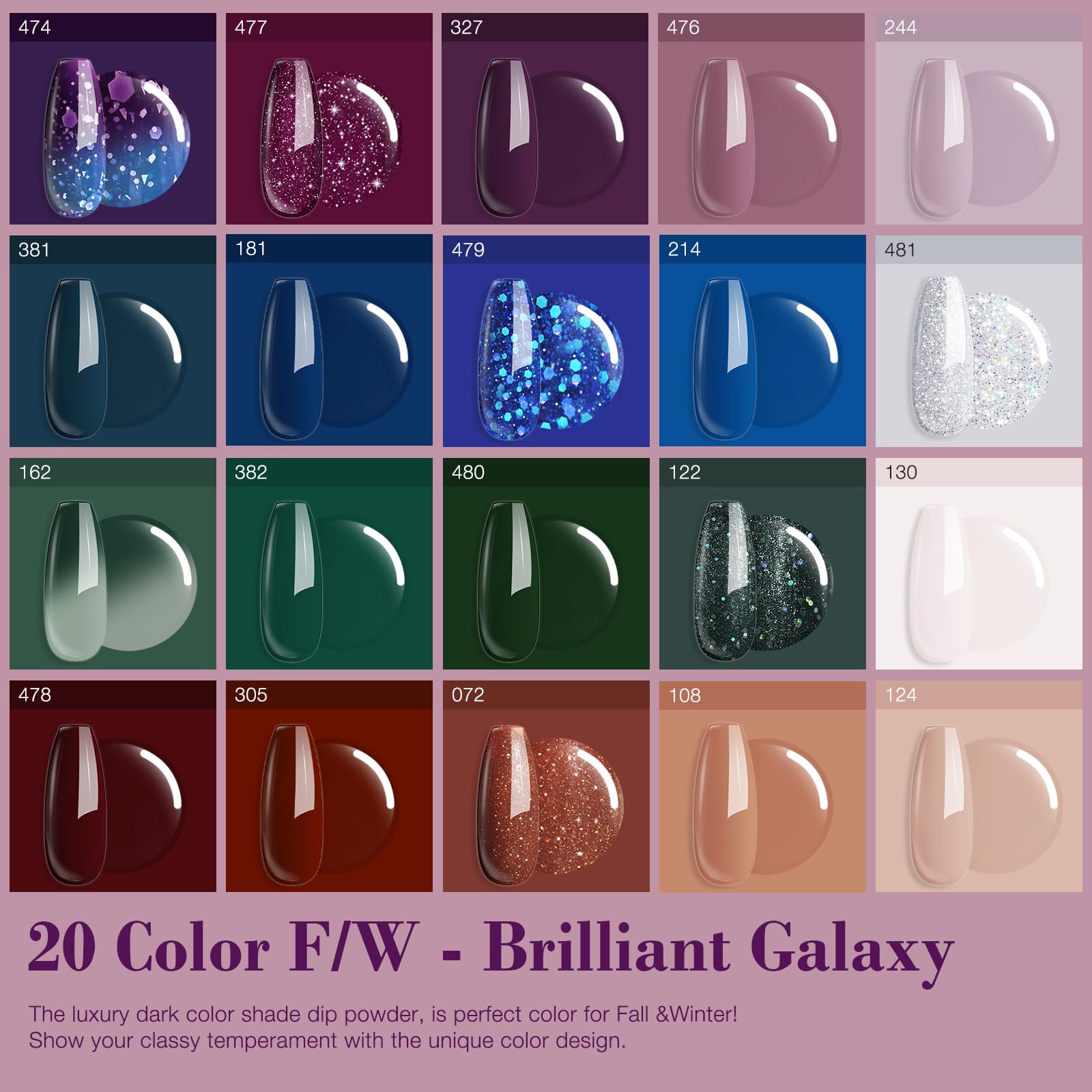 AzureBeauty no-lamp drying design speeds up DIY manicures.