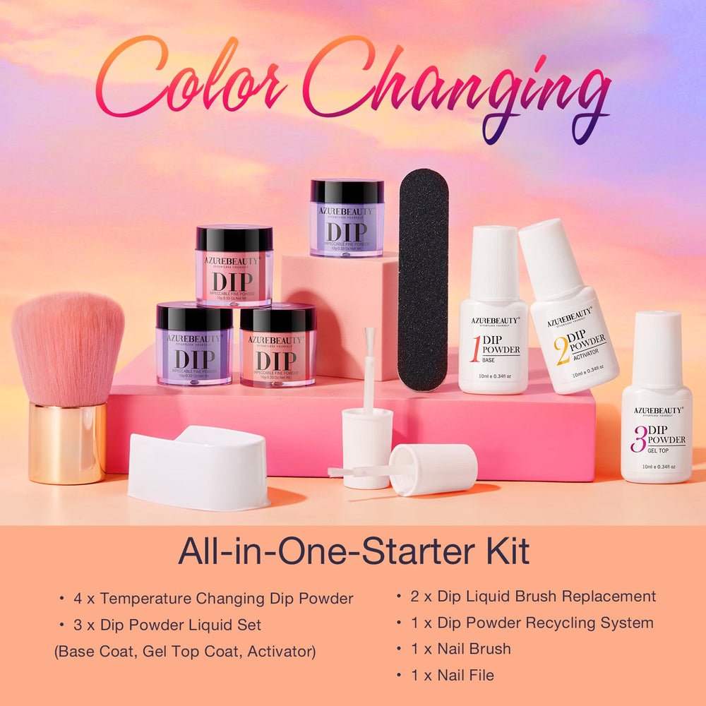 AzureBeauty no-lamp-needed application simplifies at-home manicures
