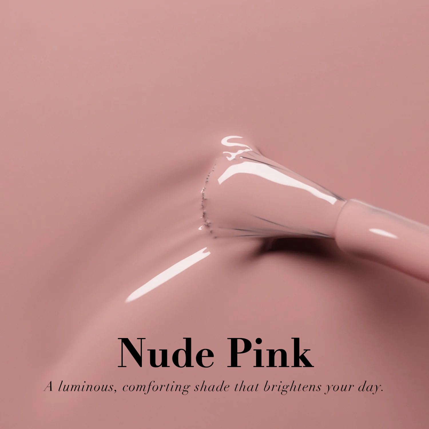 AZUREBEAUTY Nude Pink Nail Polish low odor formula for comfortable use