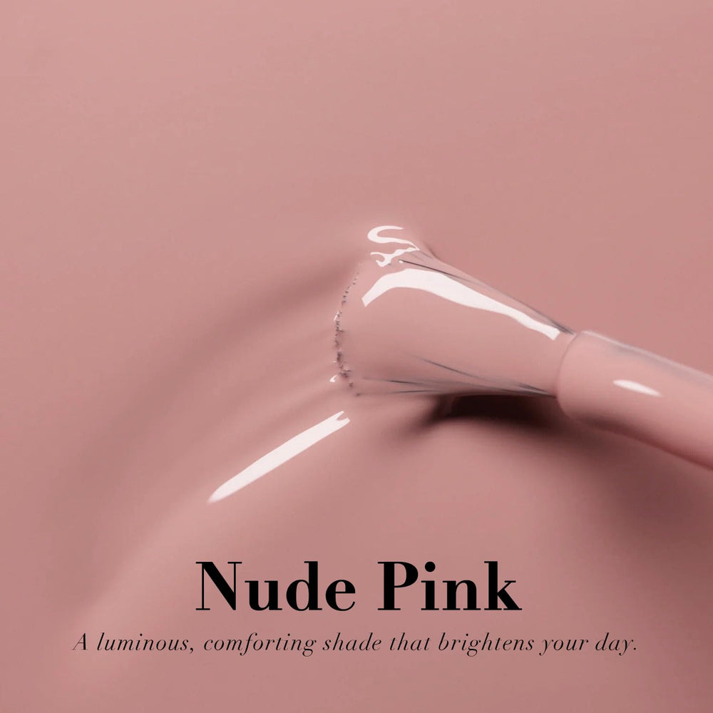 AZUREBEAUTY Nude Pink Nail Polish low odor formula for comfortable use