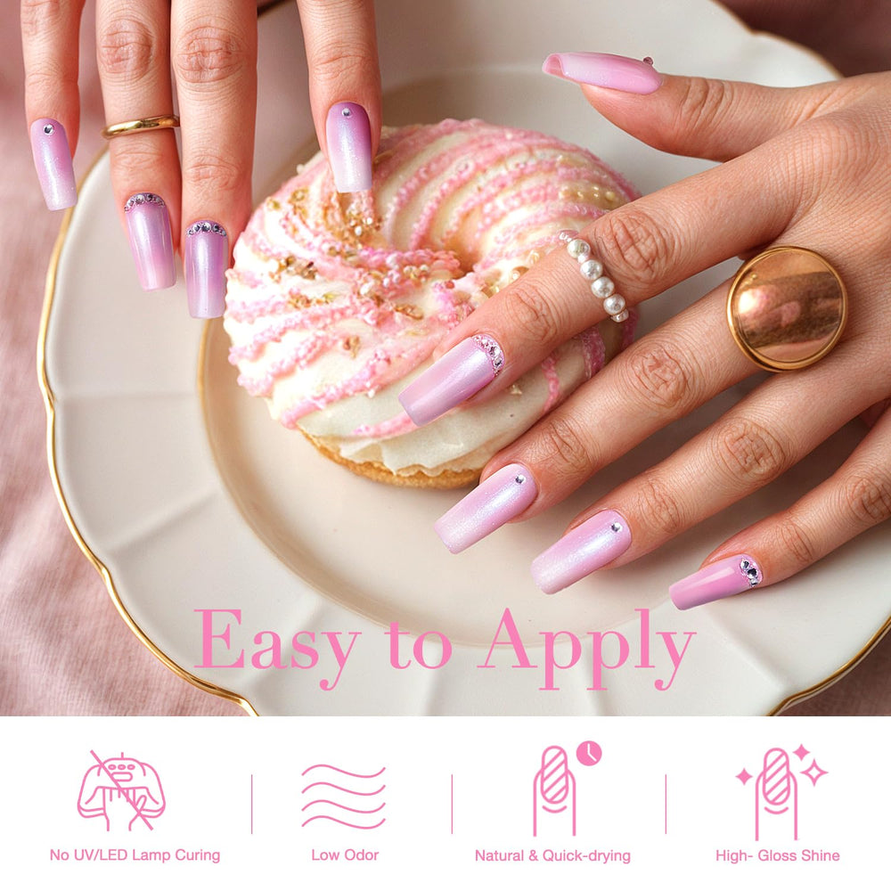 AZUREBEAUTY Pearl Pink nail art ideas for subtle, chic looks