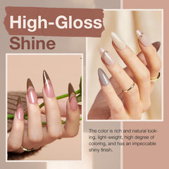 AzureBeauty professional manicure tools kit for easy at-home nail art