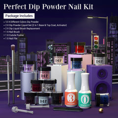 AZUREBEAUTY professional dip tools for precise, clean application