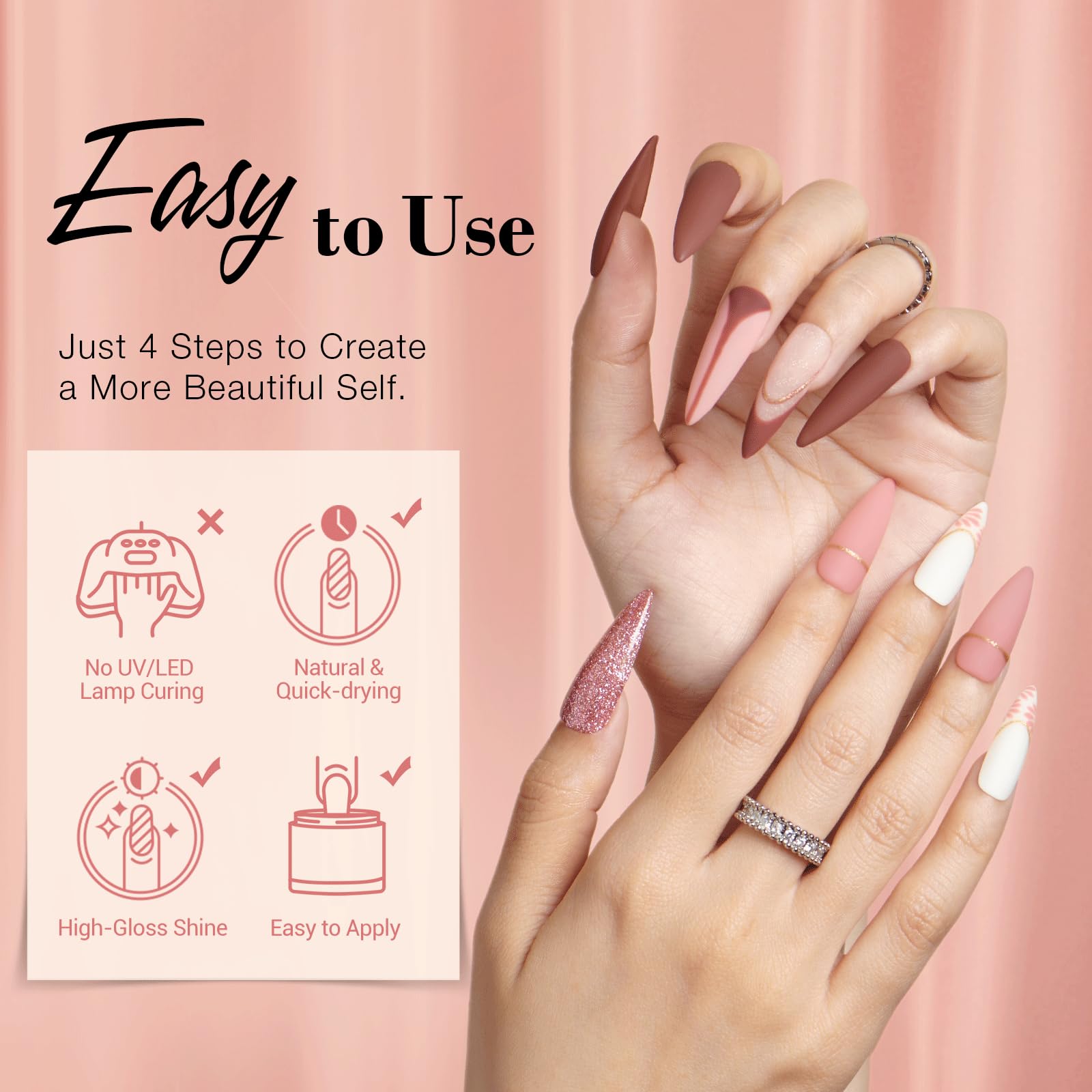 AzureBeauty professional nail tools kit for precise at home manicure
