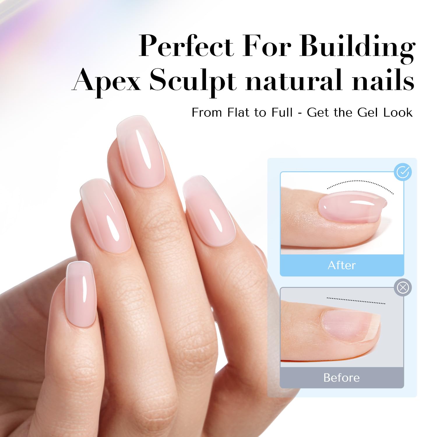 AZUREBEAUTY Top Coat Air-Dry Formula dries quickly without lamps.