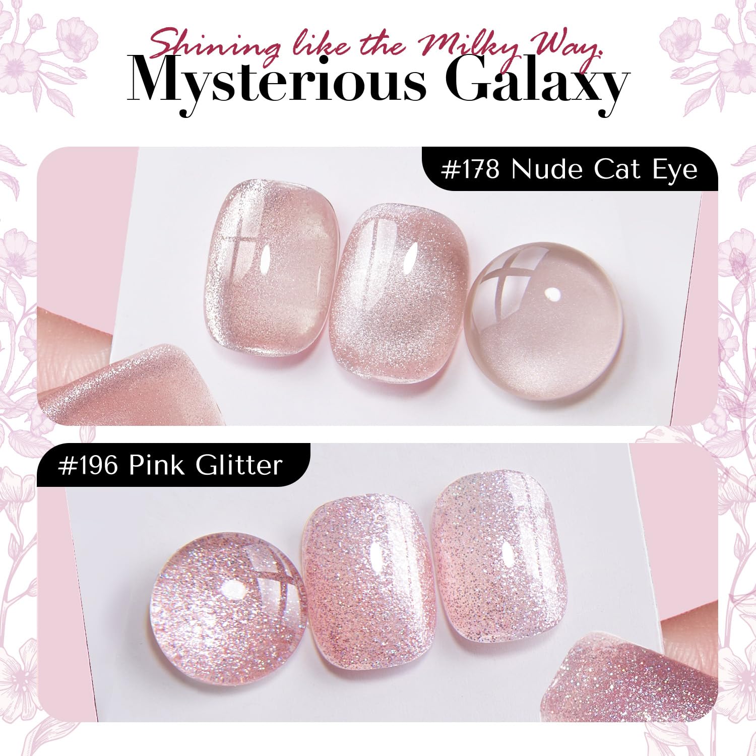 AZUREBEAUTY Two-color nail polish set for versatile styles