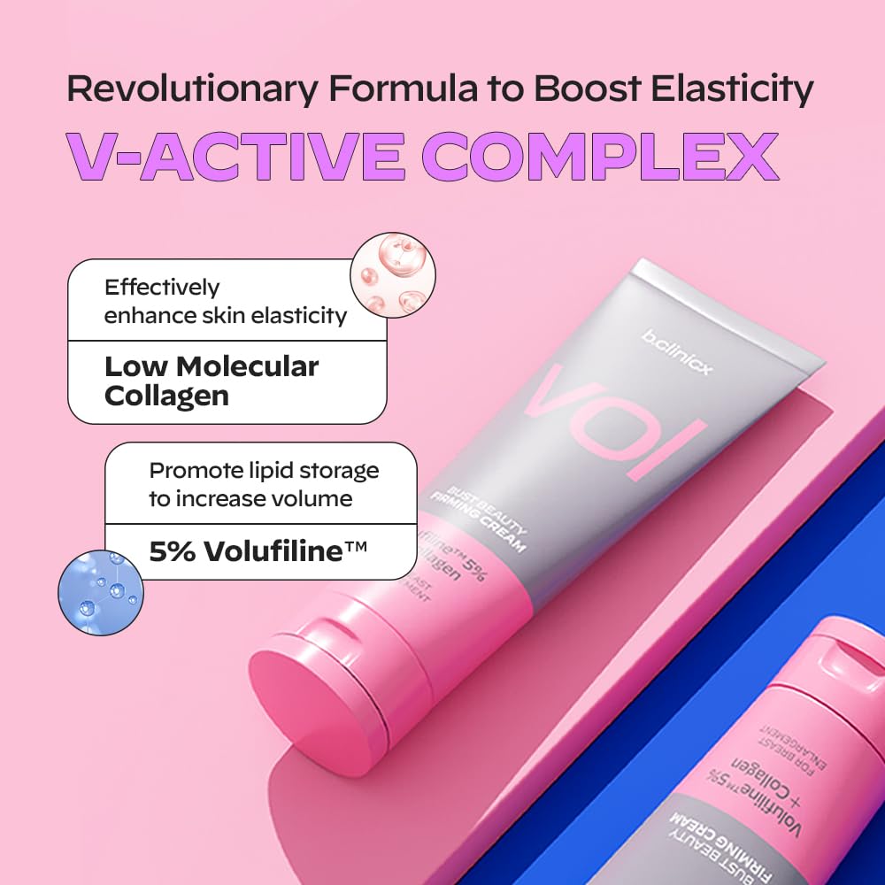 b.clinicx Beauty Firming Cream body massage demonstrates soothing routine.
