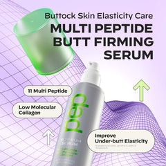 b-clinicx texture close-up shows creamy serum ready for firming application.