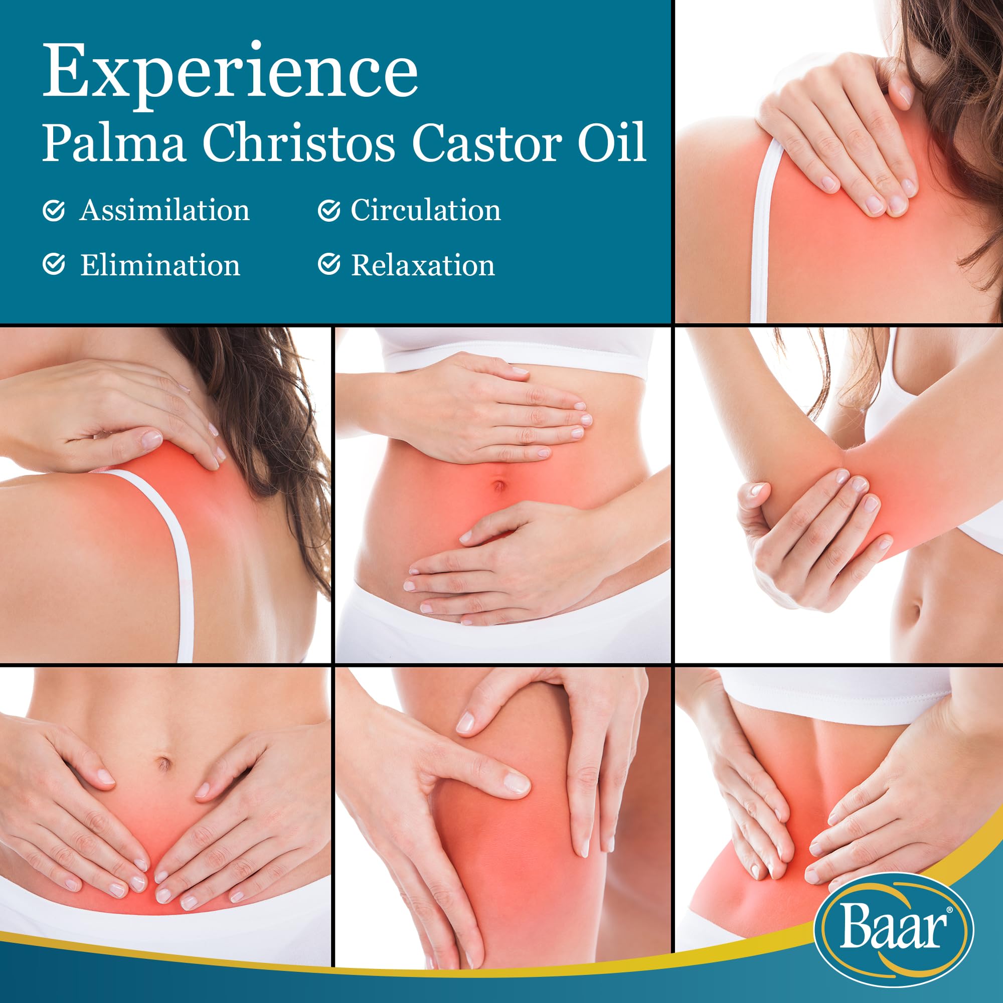 Baar Organic Castor Oil for hair care revitalizes strands.