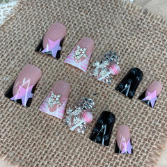 BABALAL Duck Nails with 12 sizes enables easy trim for a natural fit.
