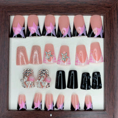 BABALAL Duck Nails Star Bow Charm adds playful glam.