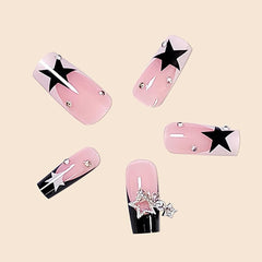 BABALAL ABS nails offer durable wear with glossy finish