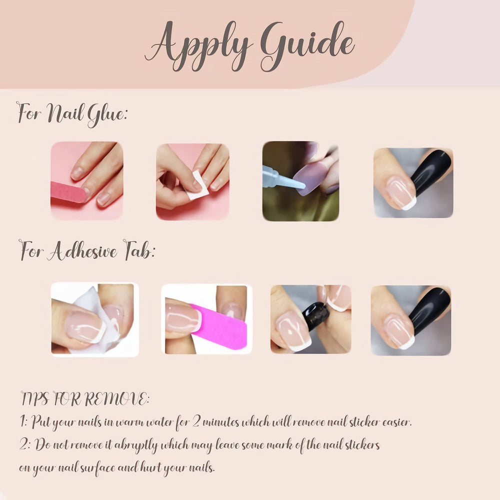 BABALAL long-wear option with glue and tabs for flexibility
