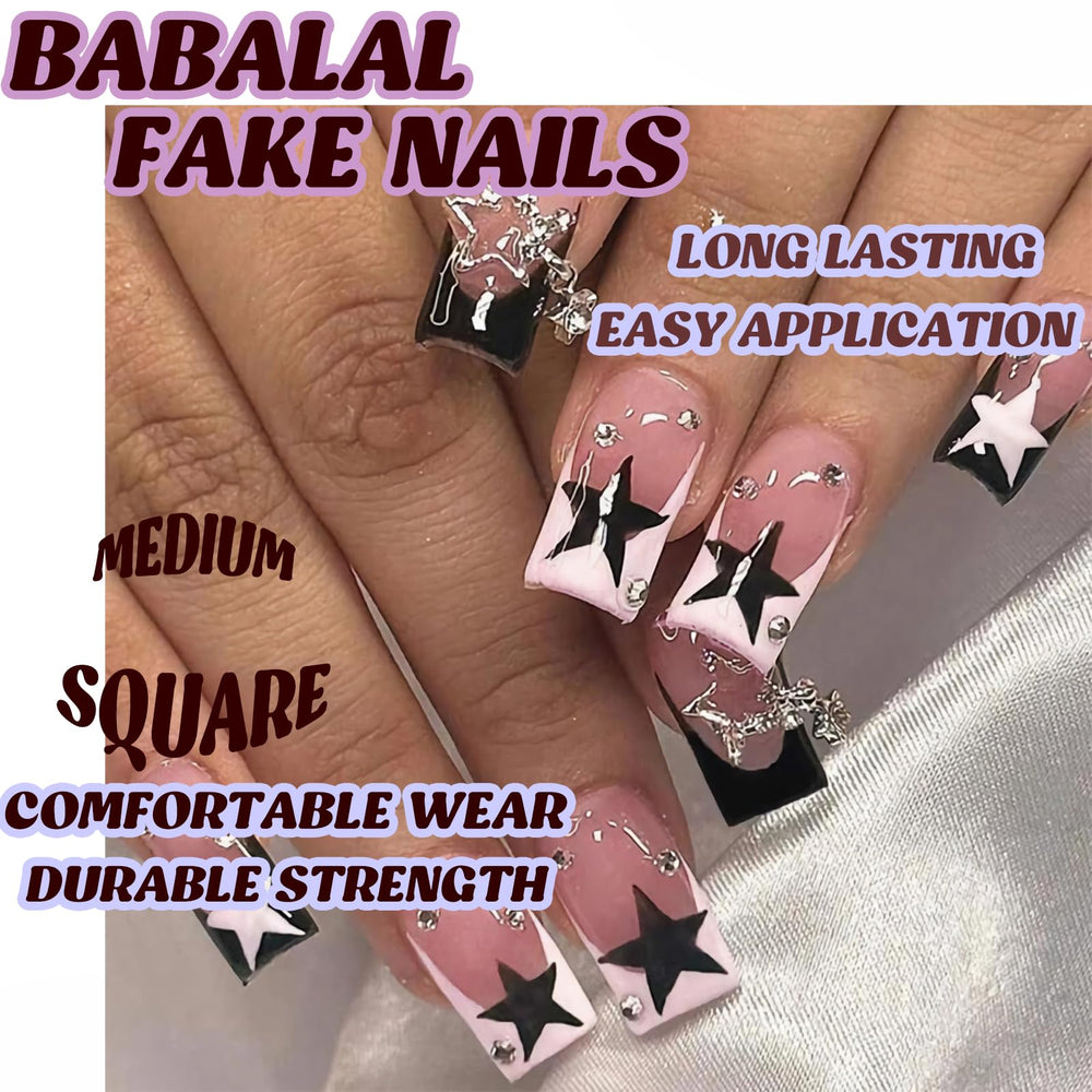 BABALAL squoval design provides a modern, versatile look