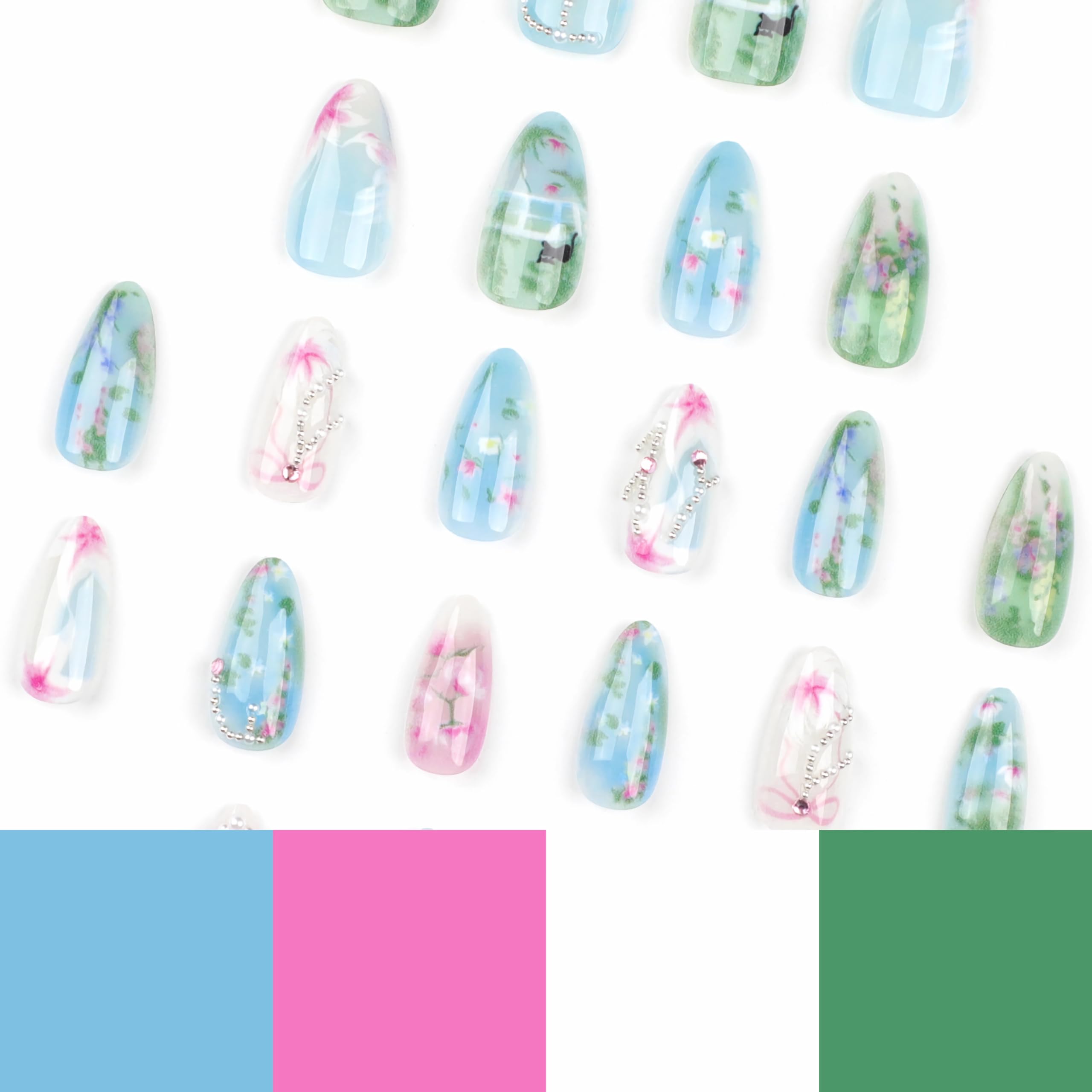BABALAL nail glue for DIY nails included for easy application