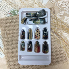 BABALAL glossy finish close-up nails highlight shine and durability.