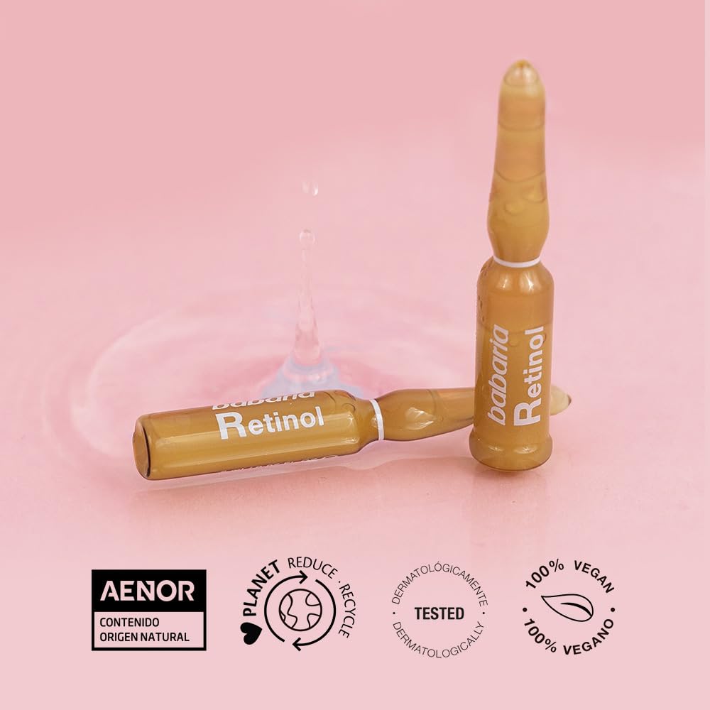Babaria five ampoules in a pack offer ongoing renewal.